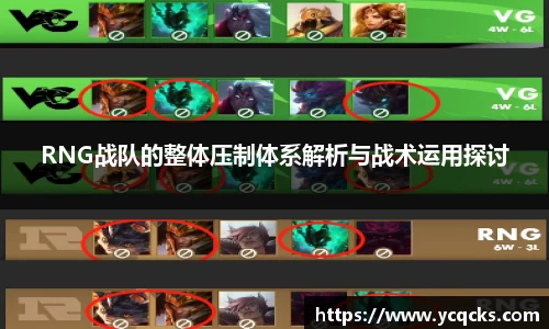 RNG战队的整体压制体系解析与战术运用探讨