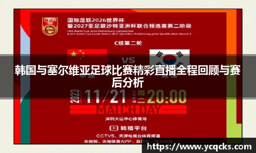 韩国与塞尔维亚足球比赛精彩直播全程回顾与赛后分析